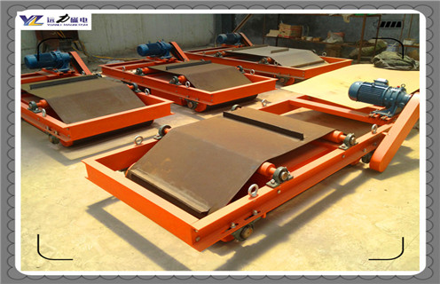 永磁除鐵器，永磁自卸式除鐵器，RCYD系列永磁自卸式除鐵器工作原理