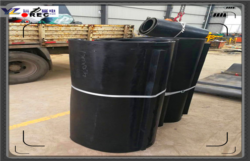 除鐵器，帶式除鐵器，帶式除鐵器吸鐵時(shí)皮帶被刺破