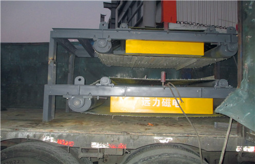 自卸式永磁除鐵器，四川自卸式永磁除鐵器_技術(shù)參數(shù)_四川自卸式永磁除鐵器磁塊安裝方式_如何換帶