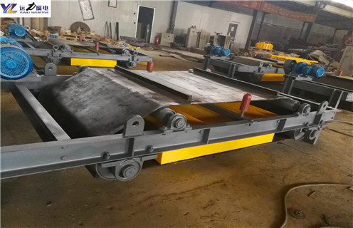 自卸式電磁除鐵器，新疆自卸式電磁除鐵器價(jià)格_新疆自卸式電磁除鐵器價(jià)格廠家配件_型號(hào)及工作視頻