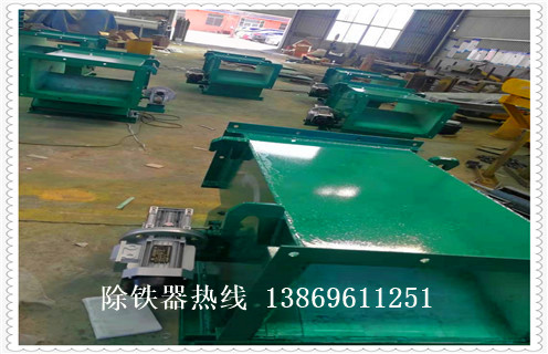 管道式永磁自卸式除鐵器，青海管道式永磁自動除鐵器方案_遠(yuǎn)力青海管道式永磁自動除鐵器方案應(yīng)用安裝示意圖型12000高斯_可定制工作原理