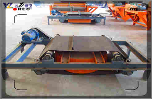 自卸式電磁除鐵器，陜西自卸式電磁除鐵器配件_陜西自卸式電磁除鐵器配件安裝效果接線原理圖工作原理及內(nèi)部結(jié)構(gòu)