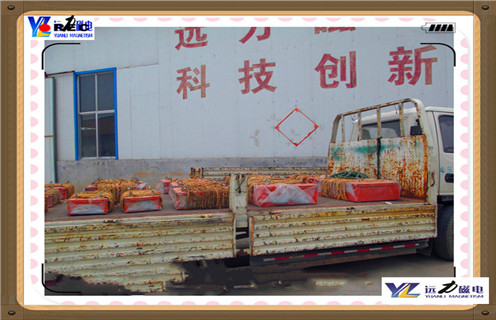 懸掛式永磁除鐵器，山西懸掛式永磁除鐵器定制_內部磁塊安裝方法_山西懸掛式永磁除鐵器定制供應型號價格